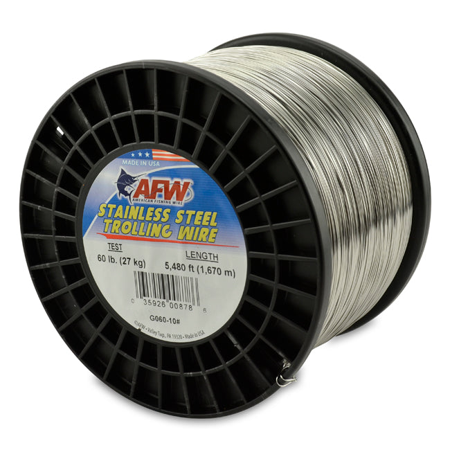 AFW - Stainless Steel Trolling Wire - Bulk Spools