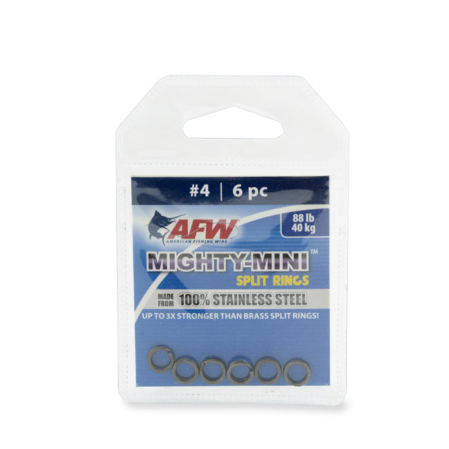 AFW - Mighty-Mini Stainless Steel Split Rings