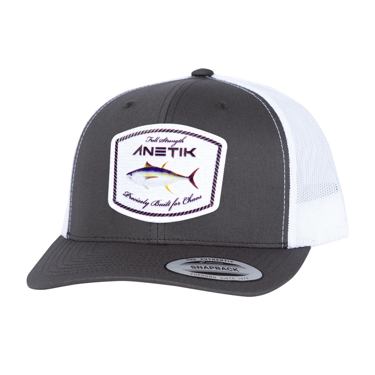 ANETIK - LoPro Trucker Hat Charcoal/White