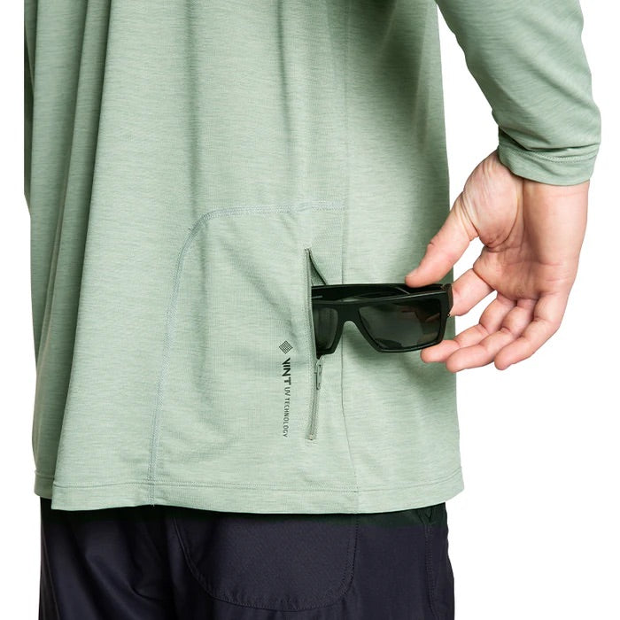 anetik-low-pro-tech-hoody-olive-heathered-back-pocket