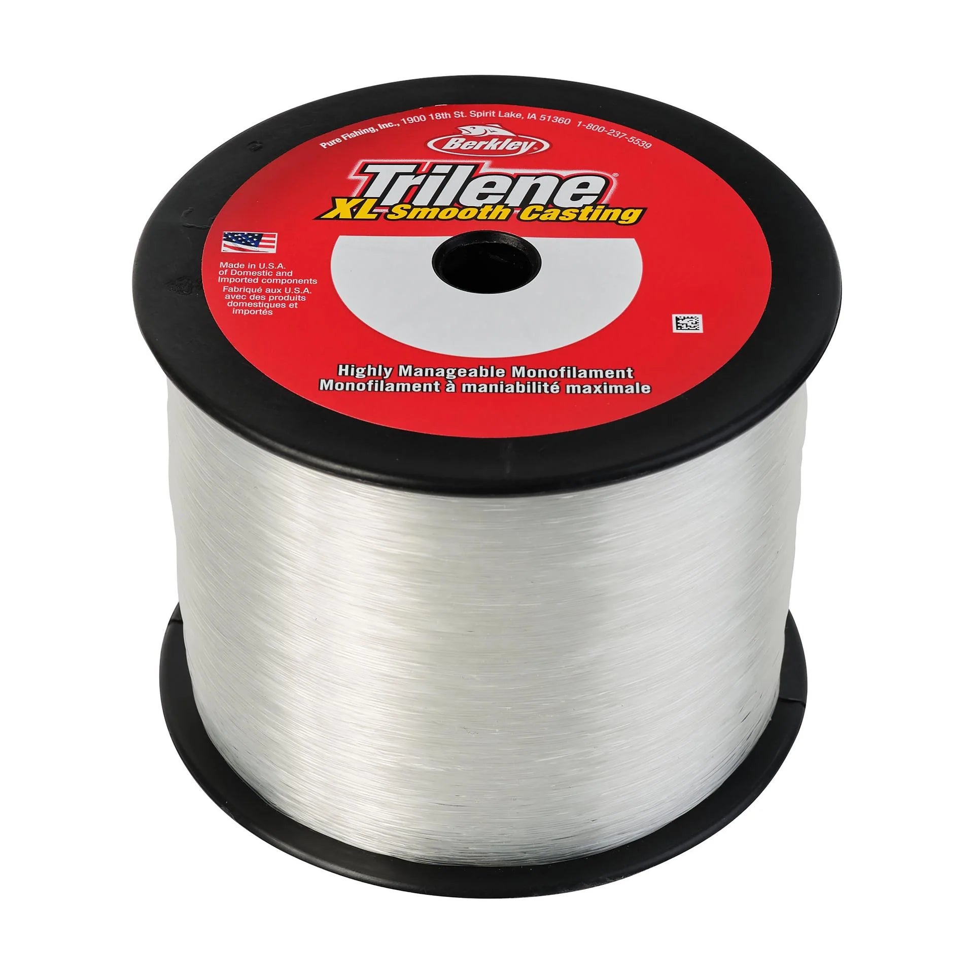 berkley-trilene-xl-monofilament-bulk-spool-clear-front