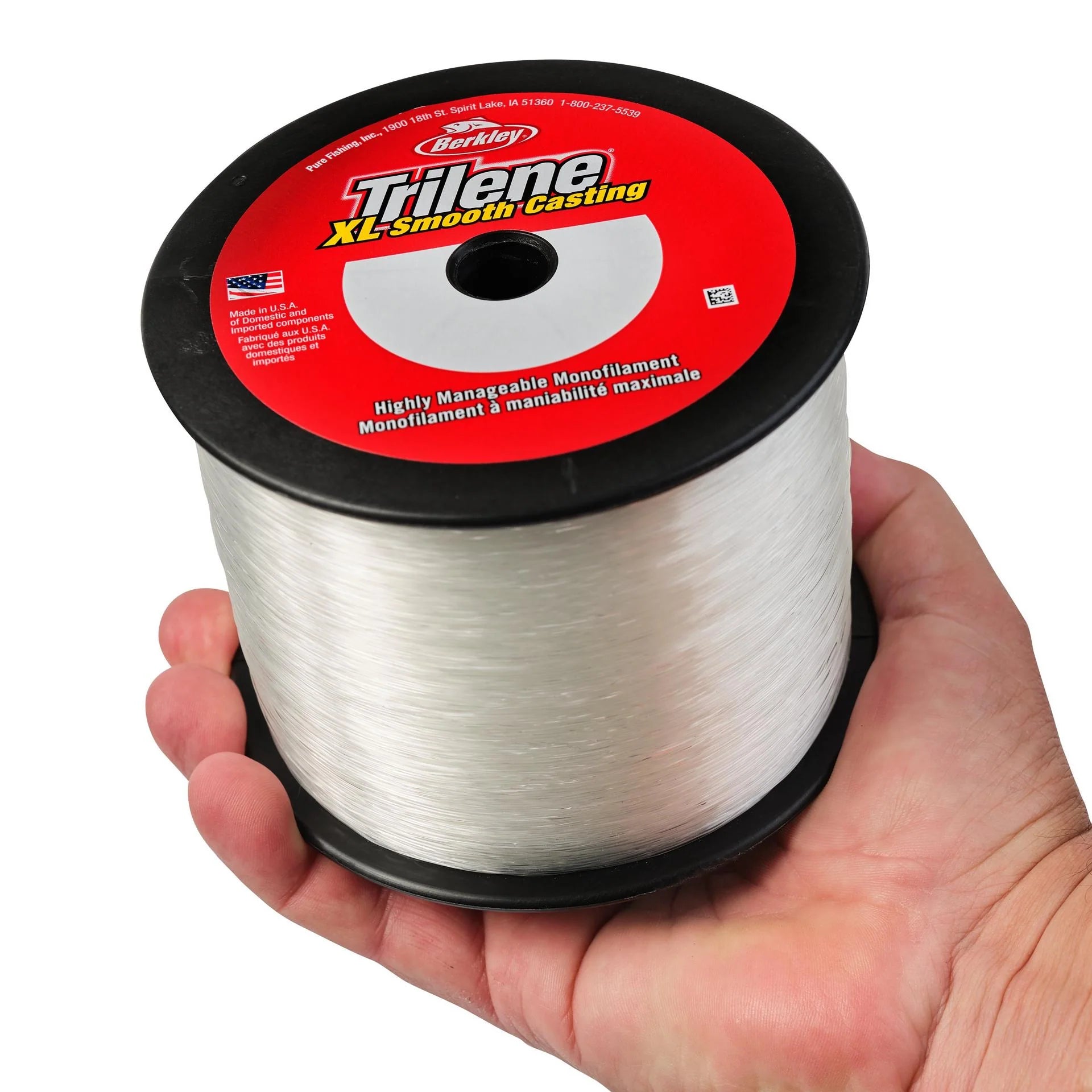 berkley-trilene-xl-monofilament-bulk-spool-clear-hand