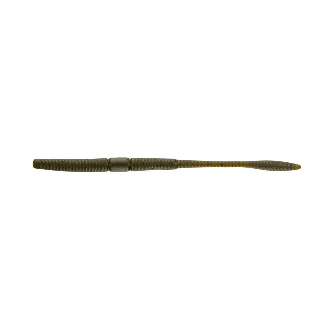 big-bite-baits-nekorama-worm-matte-green-pumpkin-with-black-flake