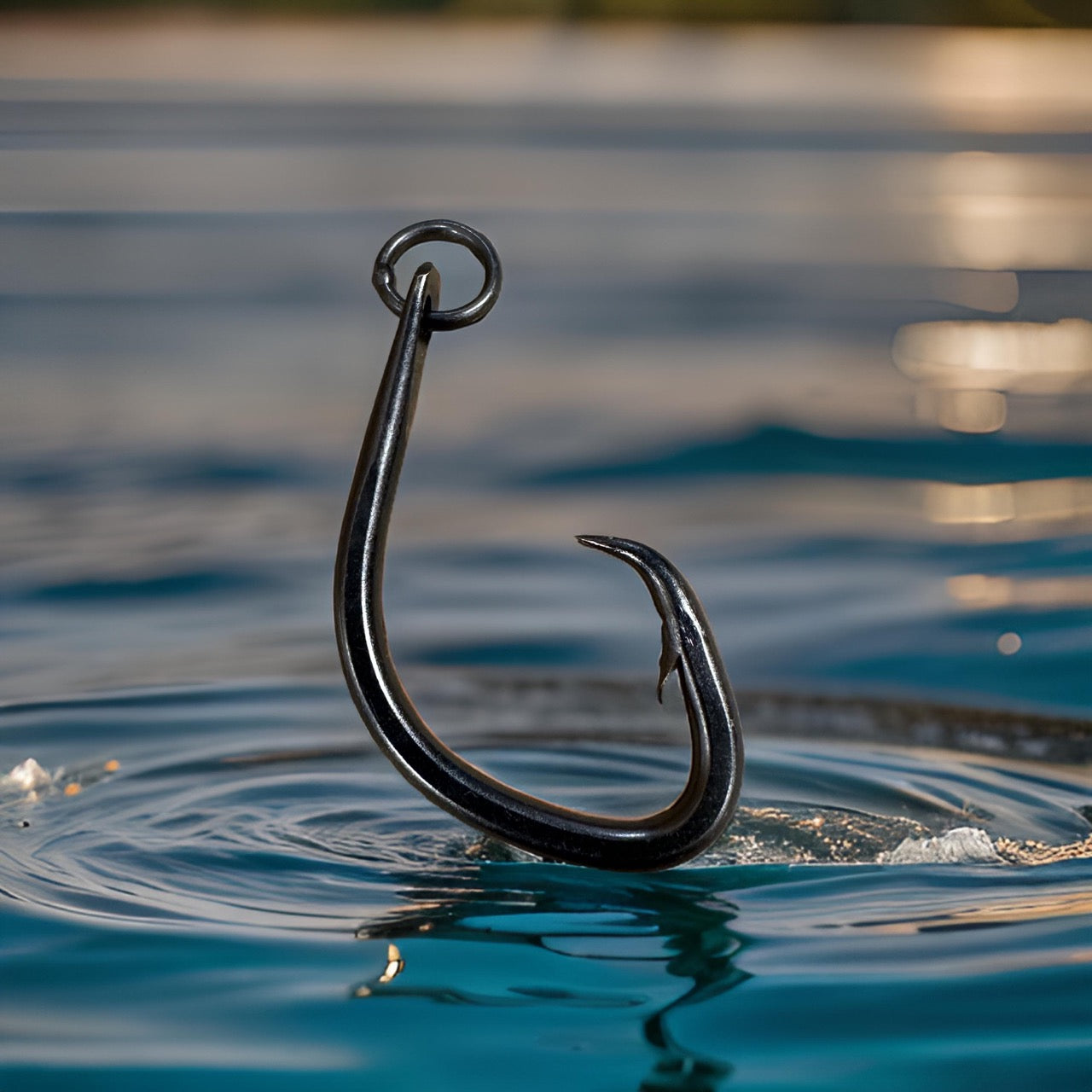 Quick Rig - Matte Black HD Charlie Brown Hooks with Welded Rings