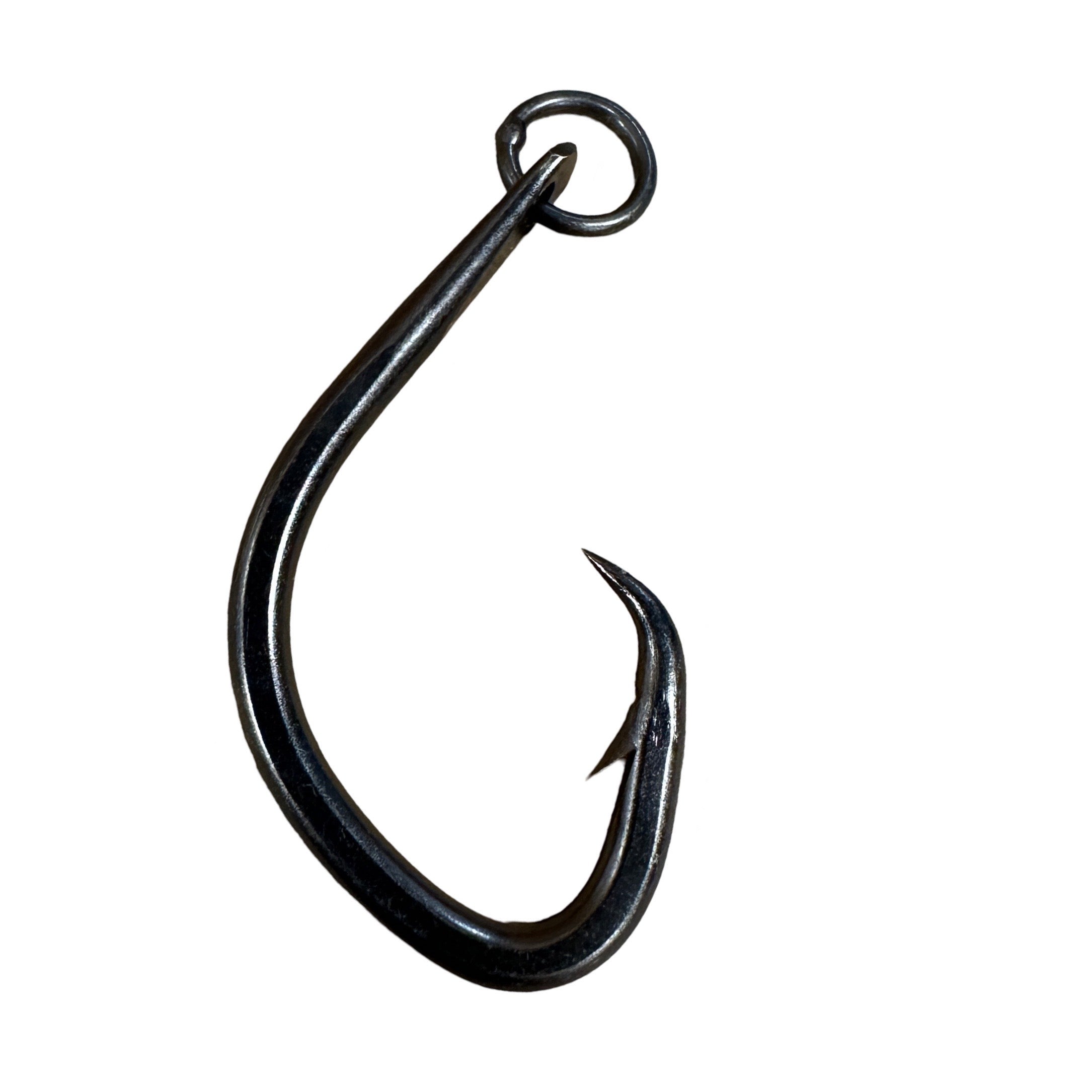 Quick Rig - Matte Black HD Charlie Brown Hooks with Welded Rings