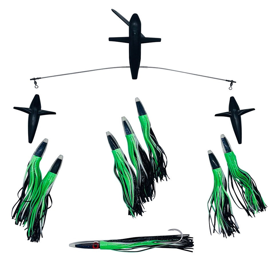 chatterlures-19in-side-tracker-bar-9in-machine-head-green-zebra