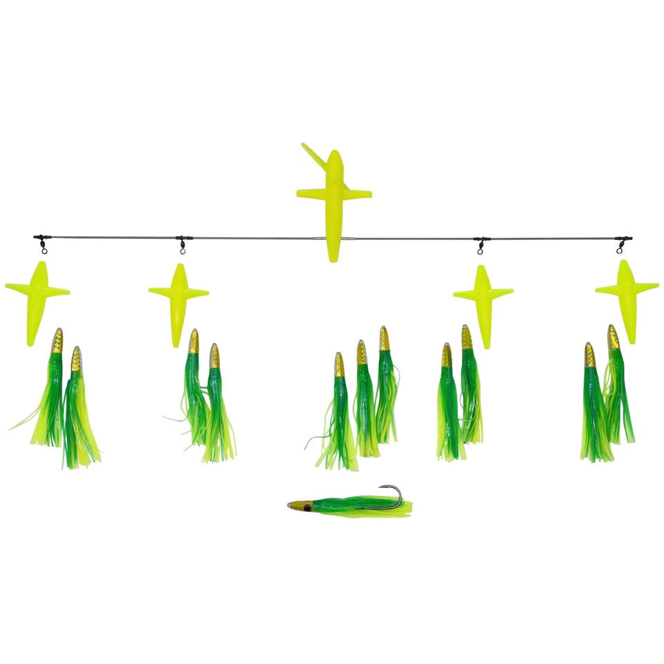 chatterlures-36in-side-tracker-bar-6in-machine-head-lemon-lime