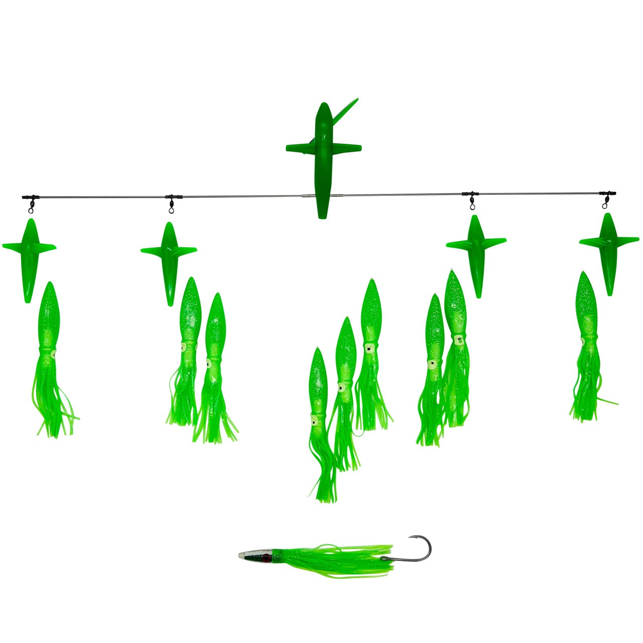 chatterlures-36in-side-tracker-bar-9in-floating-bulb-squid-green