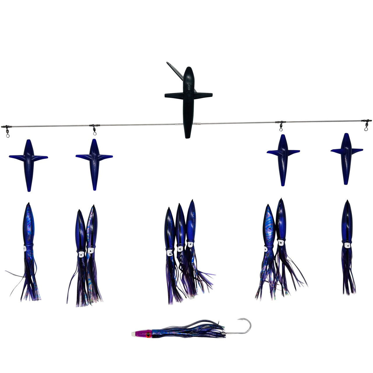 chatterlures-36in-side-tracker-bar-9in-floating-bulb-squid-purple