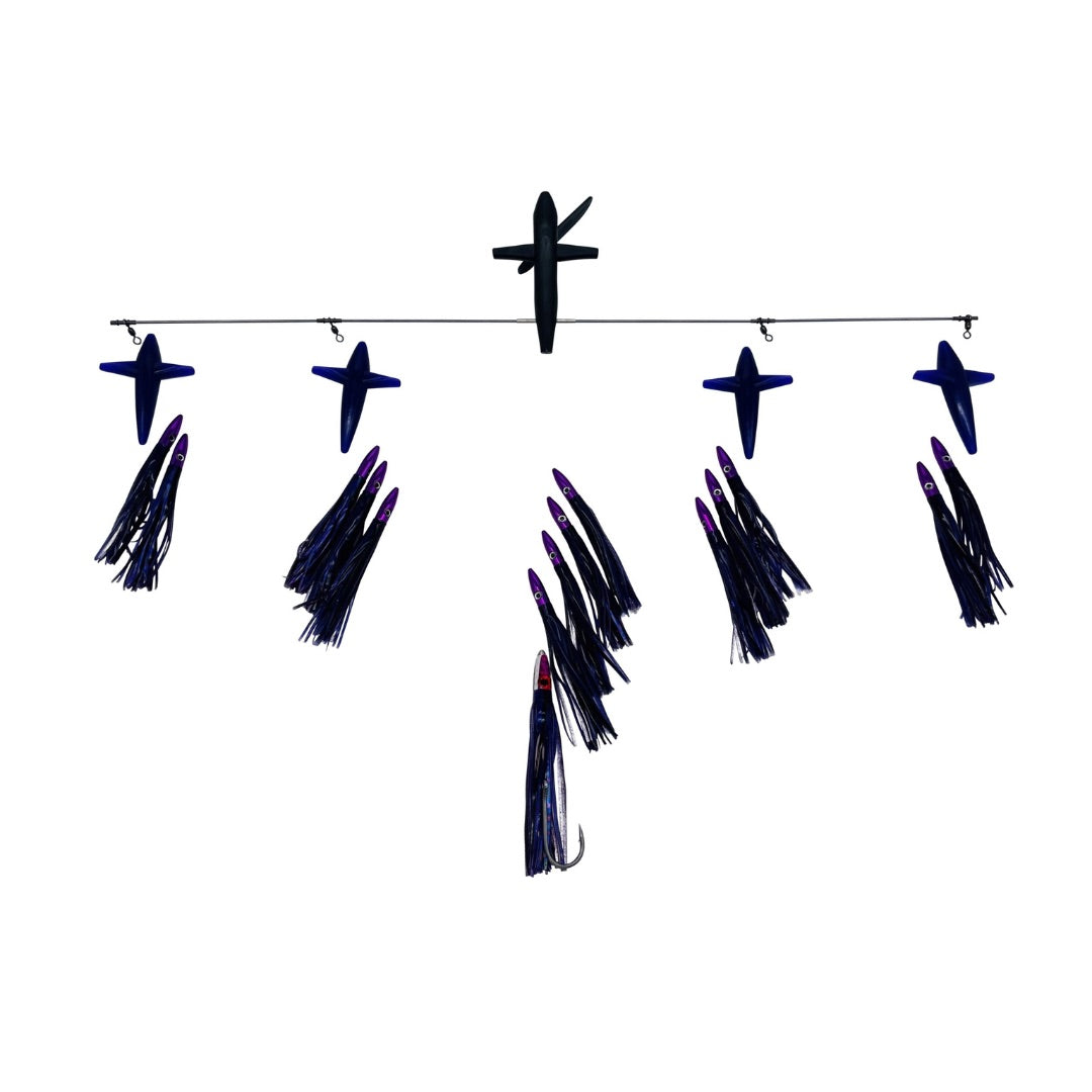 chatterlures-36in-side-tracker-bar-mini-machine-head-purple