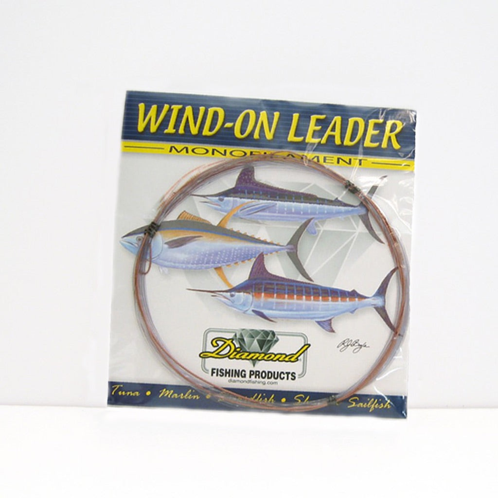 Diamond - 25ft X-TRA Hard Wind-On Leaders