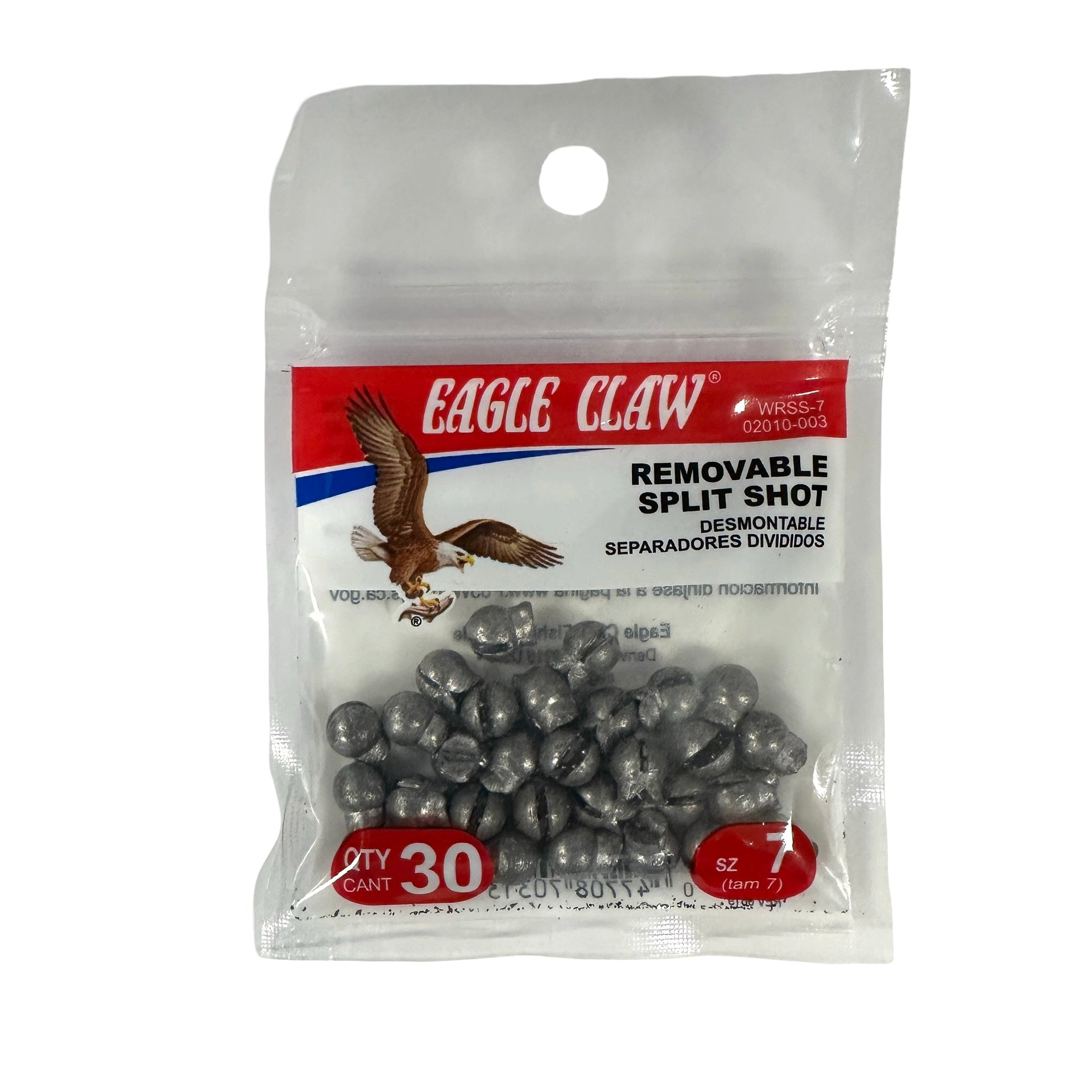 Eagle Claw - Removable Split-Shot Sinkers