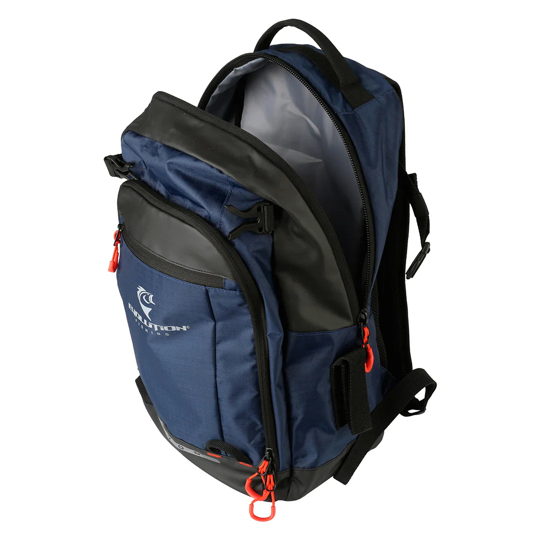 evolution-fishing-3700-smallmouth-tackle-backpack-open