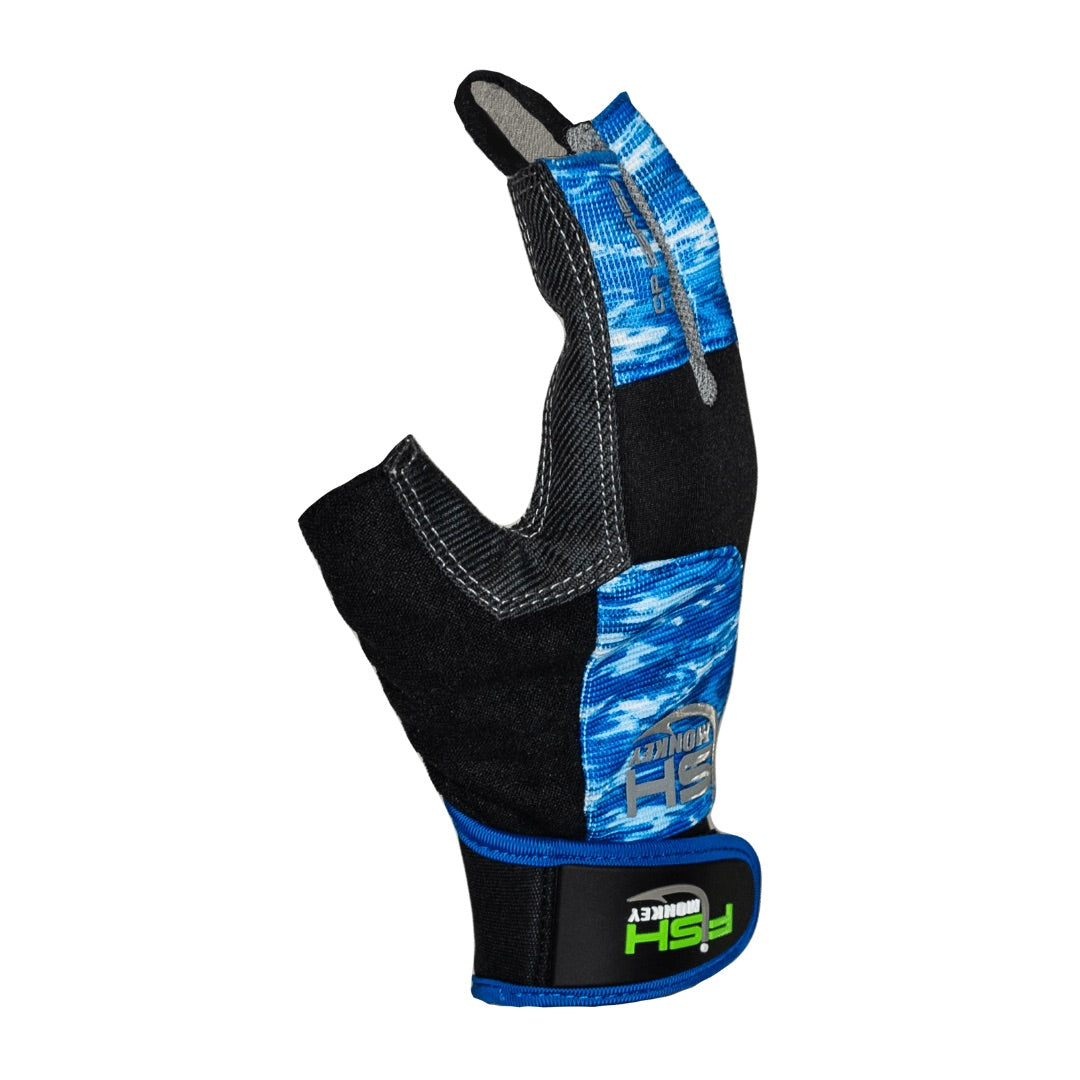 fish-monkey-quick-release-kevlar-leader-grip-fishing-glove-blue-water-camo-side