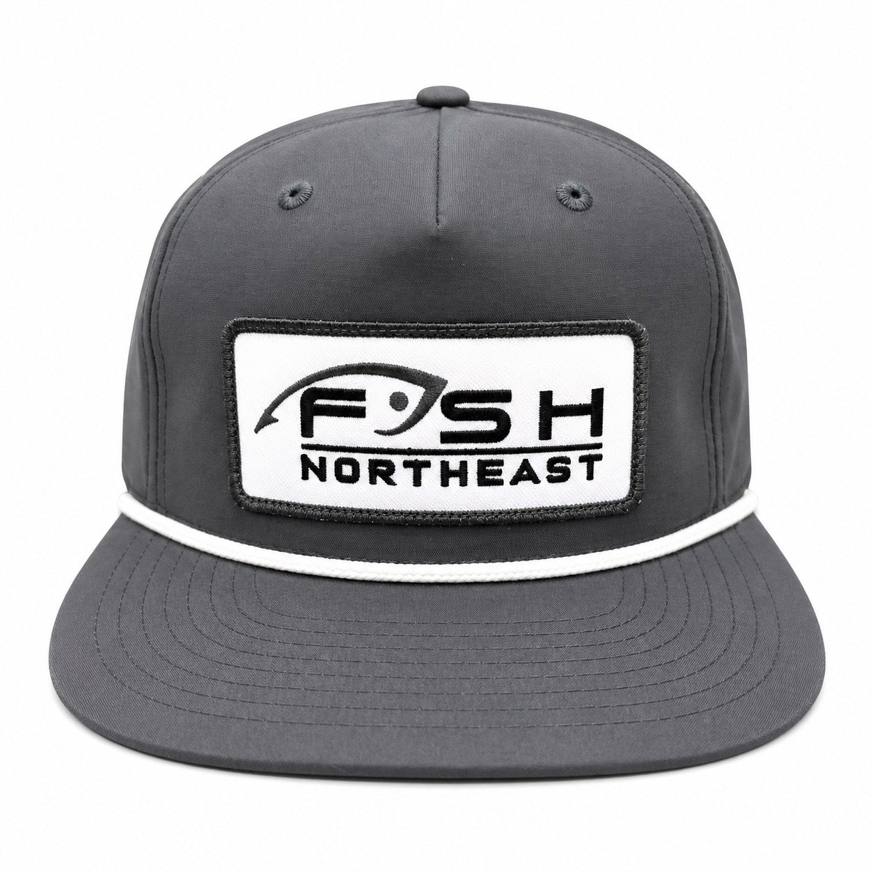 FISH & Tackle - Monochrome 6-Panel Rope Hat