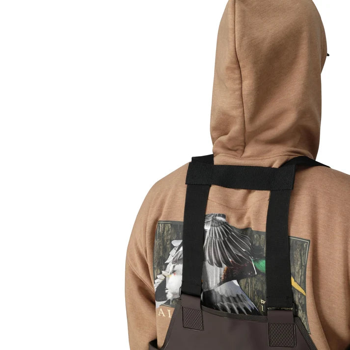 frogg-toggs-rana-pvc-lug-sole-chest-wader-brown-suspender-back