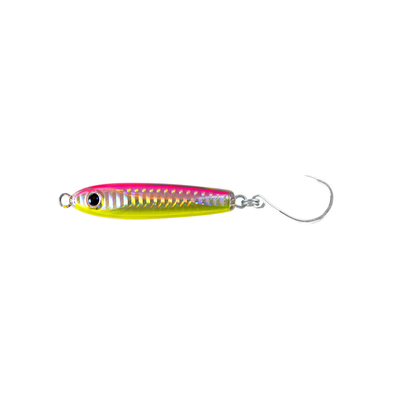 game-on-lures-in-line-single-hook-exo-epoxy-jig-34-212-electric-chicken