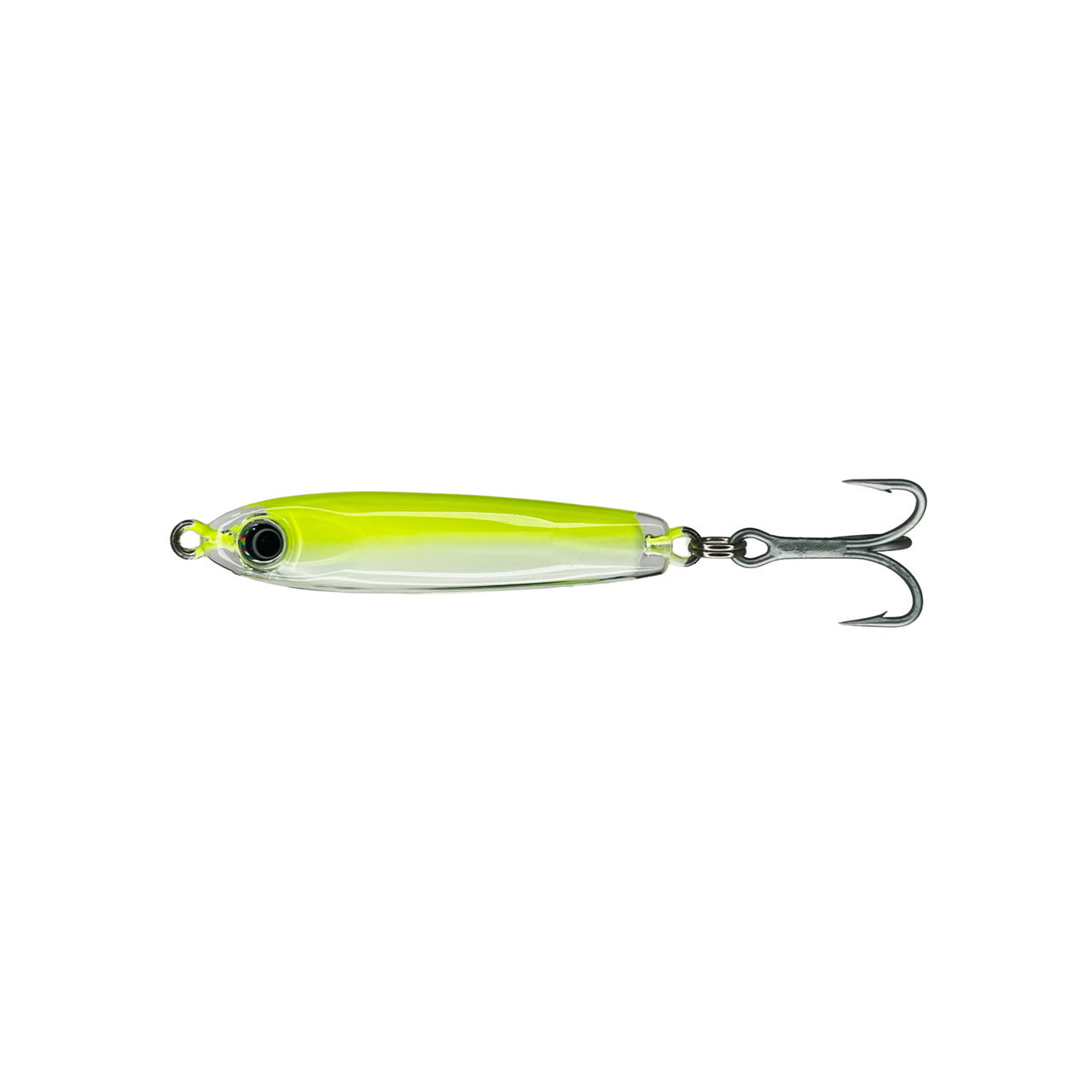 game-on-lures-treble-hook-exo-epoxy-jig-34-212in-chartreuse-lime-time