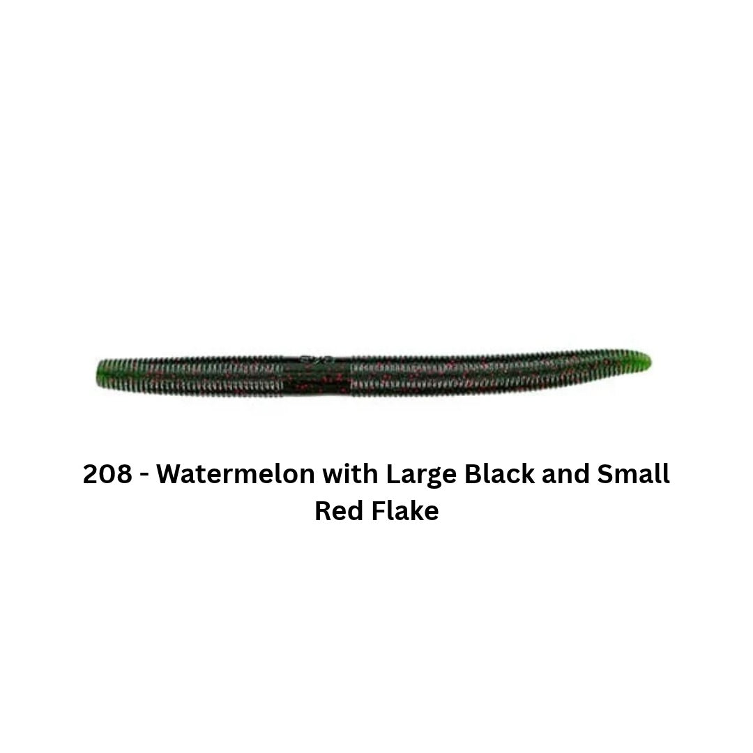 gary-yamamoto-5in-senko-208-watermelon-with-large-black-and-small-red-flake