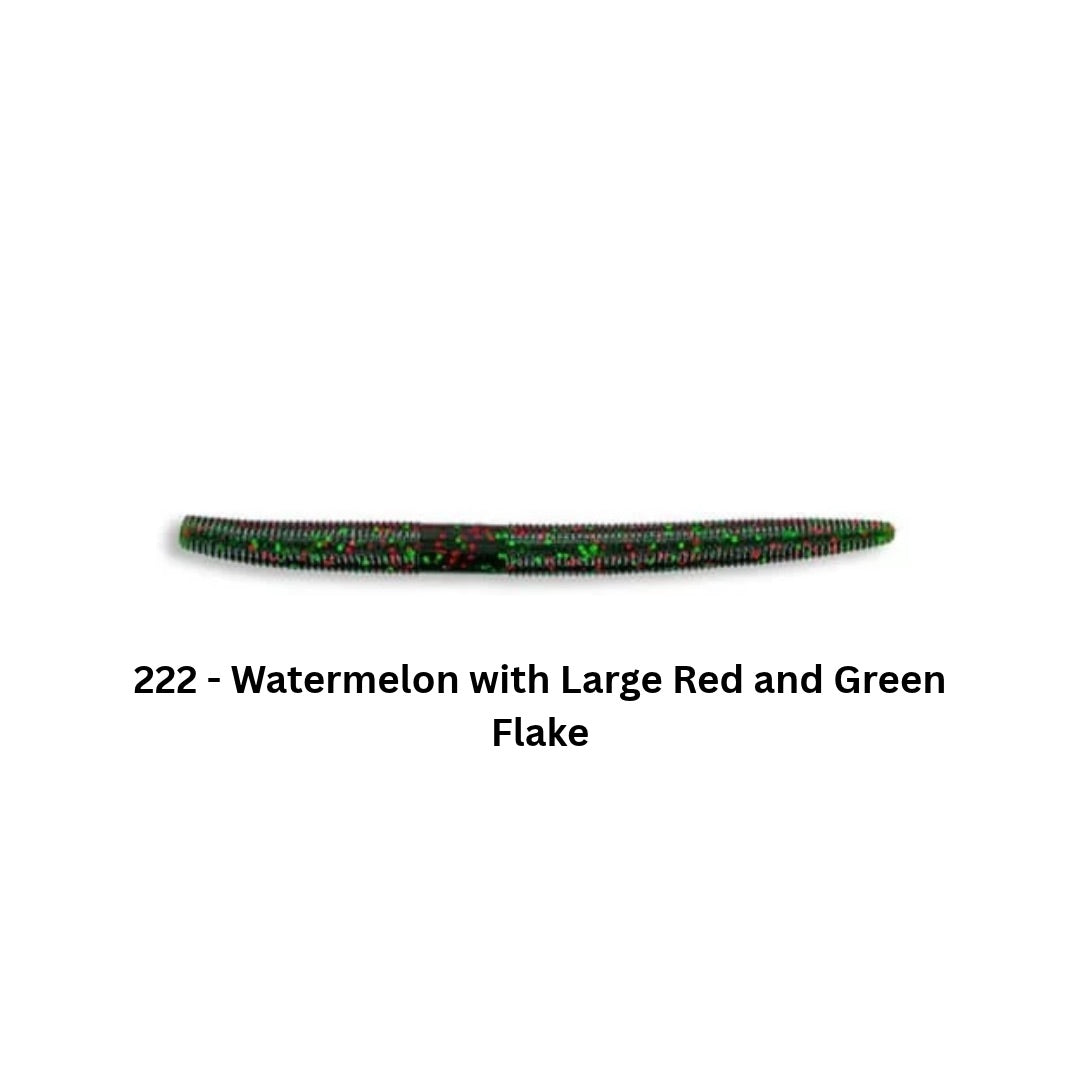 gary-yamamoto-5in-senko-222-watermelon-with-large-red-and-green-flake