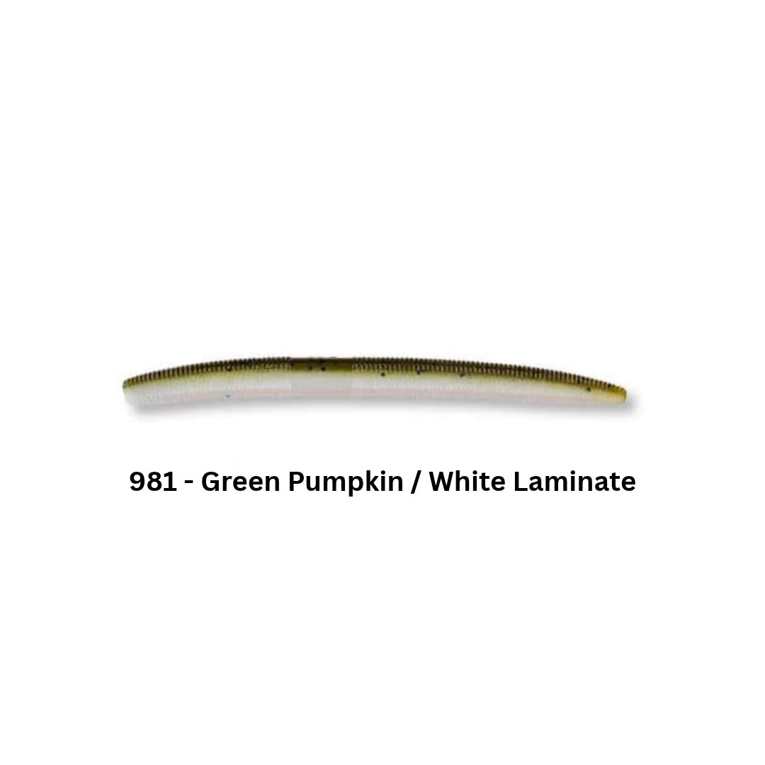 gary-yamamoto-5in-senko-981-green-pumpkin-white-laminate