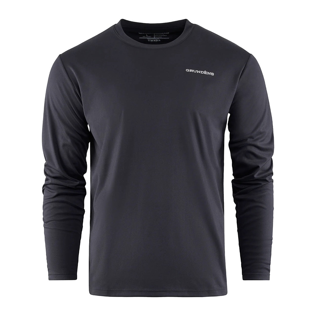 grundens-bait-ball-long-sleeve-performance-fishing-tech-tee-upf-50-black-front