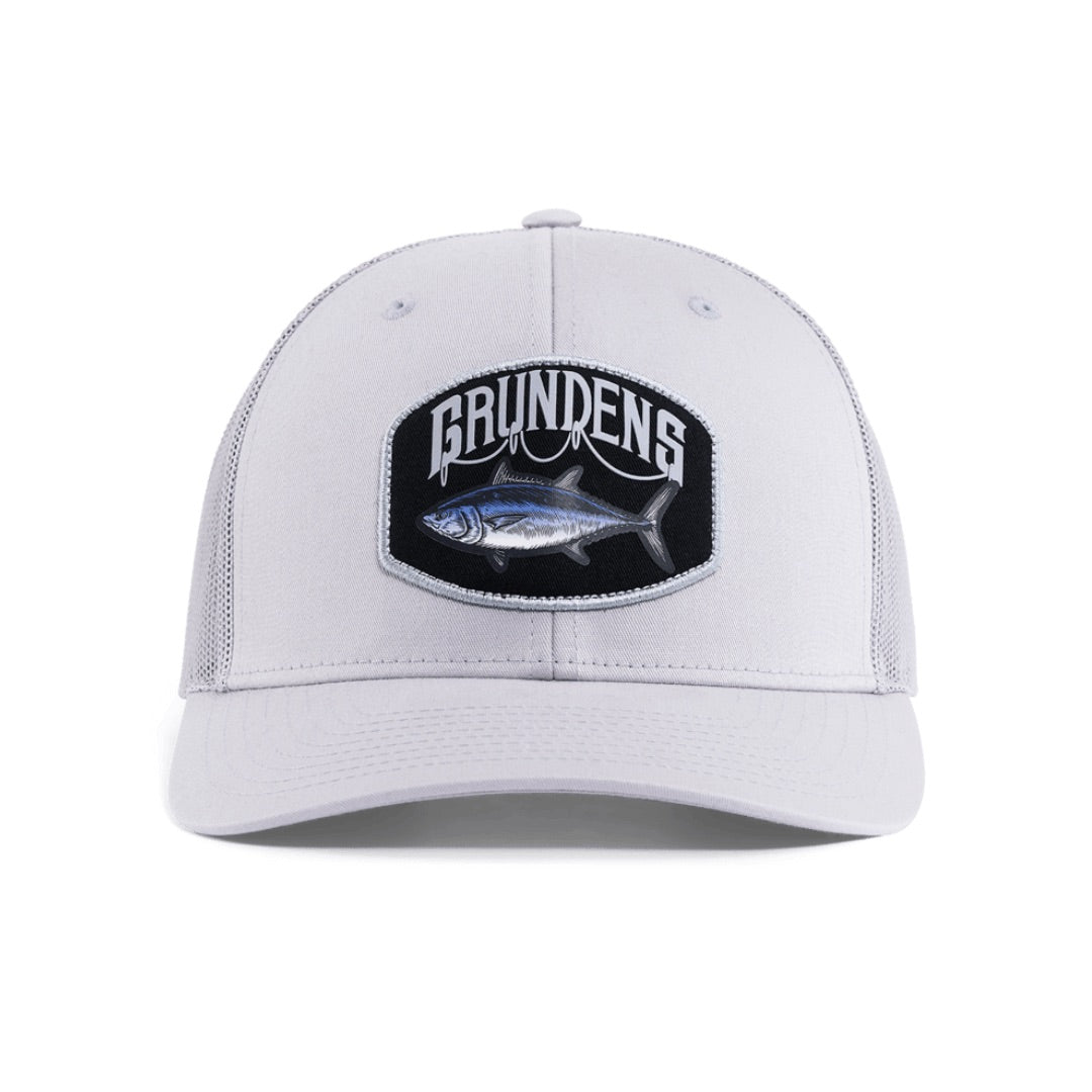 grundens-bluefin-trucker-hat-grey-mist-front-primary