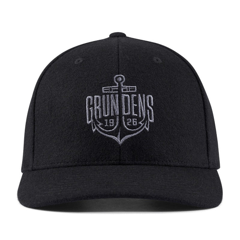 Grundens - Logo Anchor Wool Trucker Hat