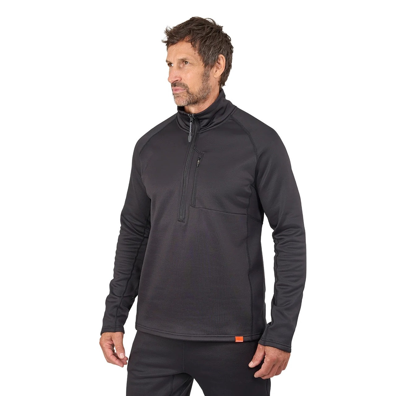 grundens-thermal-12-zip-pullover-black-grundens-thermal-12-zip-pullover-black-side