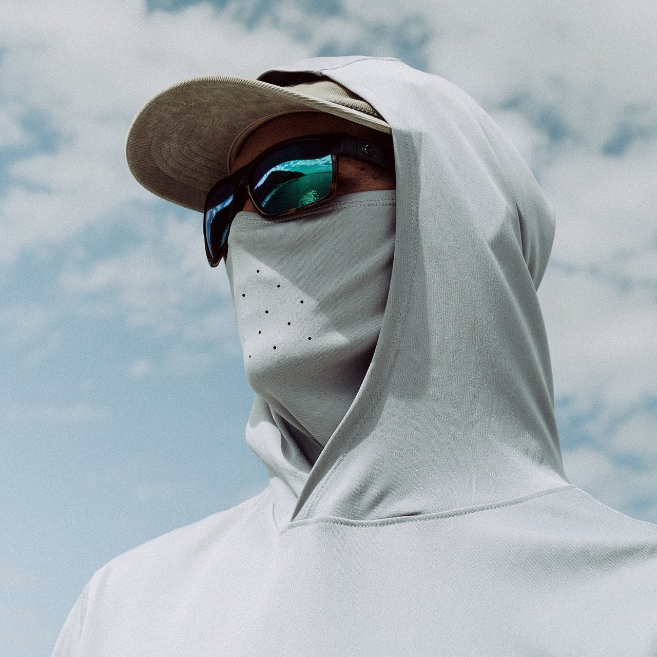 grundens-tough-sun-masked-performance-fishing-hoodie-mist-grey-lifestyle-2