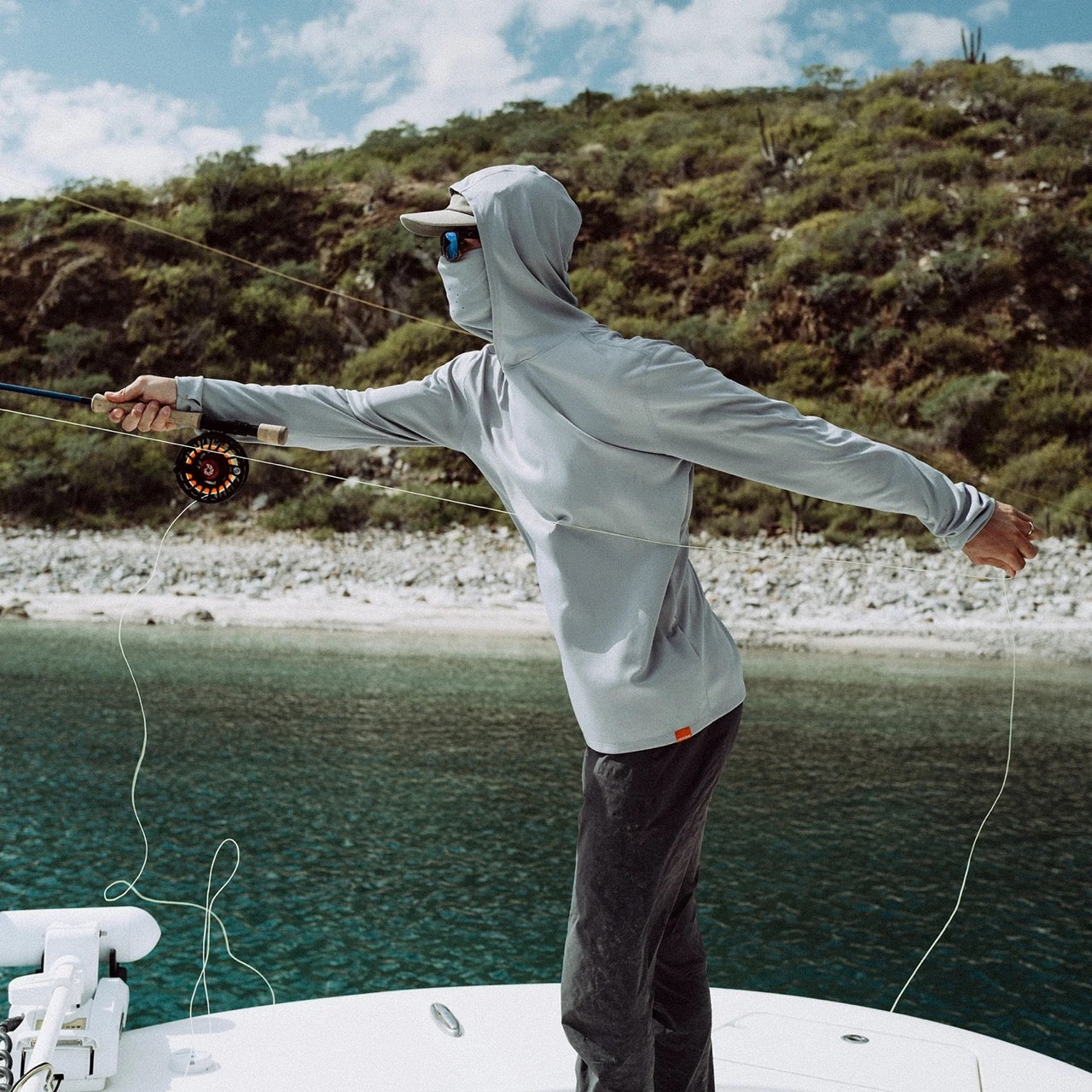 grundens-tough-sun-masked-performance-fishing-hoodie-mist-grey-lifestyle