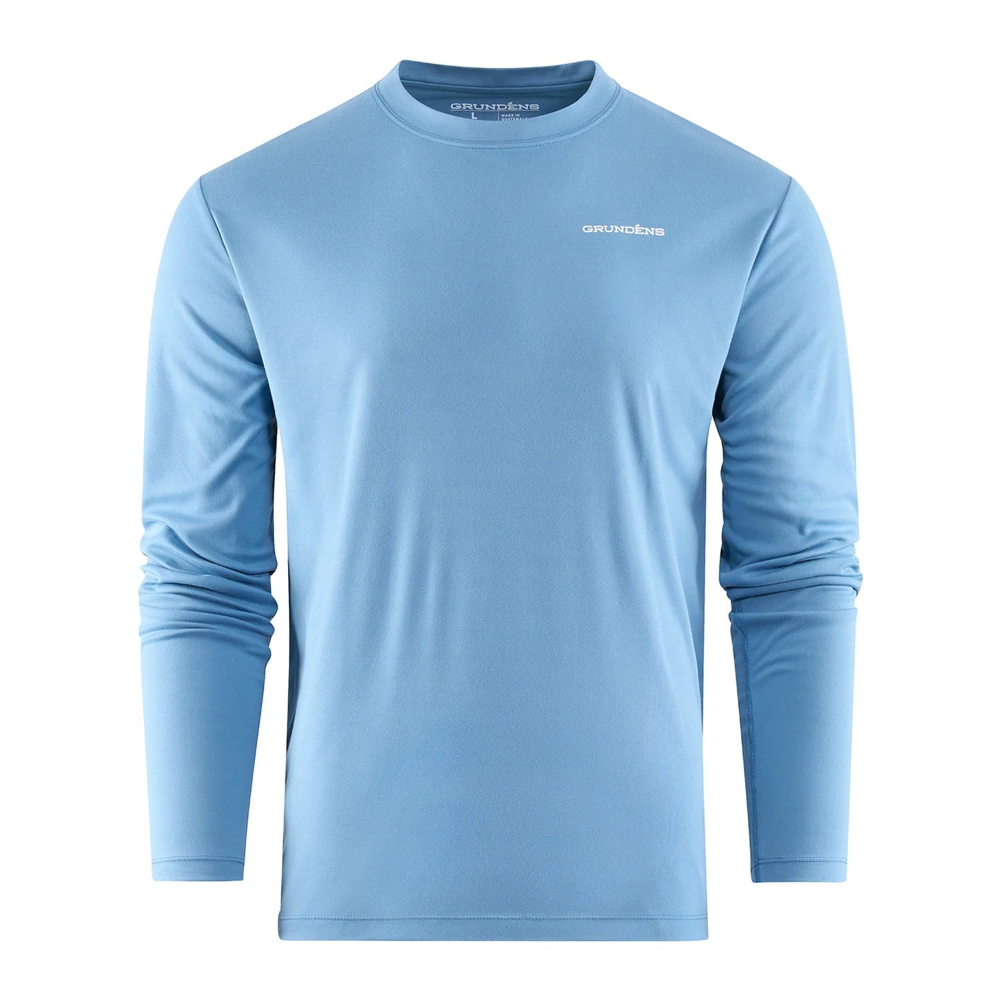 grundens-tuna-torpedo-long-sleeve-tech-tee-captains-blue-front