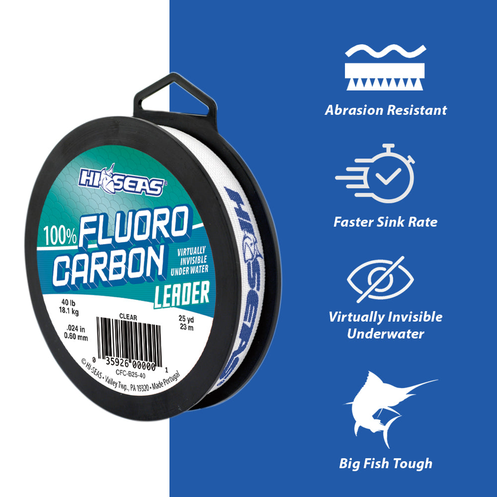 Hi-Seas - 100% Fluorocarbon Leader