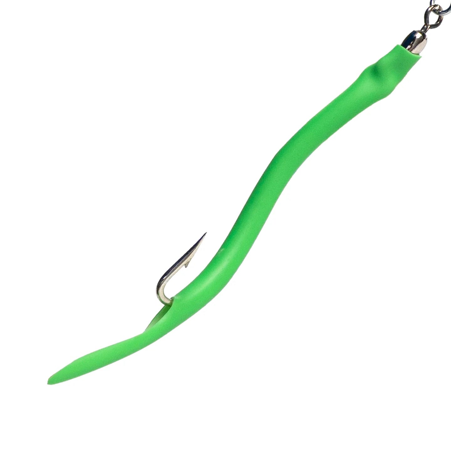 jigging-world-hammered-diamond-jig-with-tube-tail-green-hook