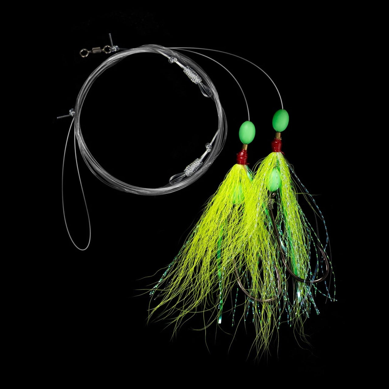 jigging-world-hi-low-bucktail-bottom-fishing-rigs-chartreuse