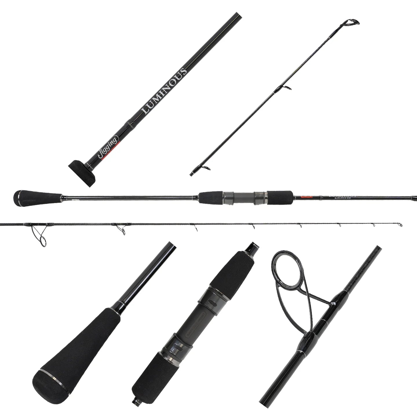 Jigging World - Luminous Slow Pitch Spinning Rods
