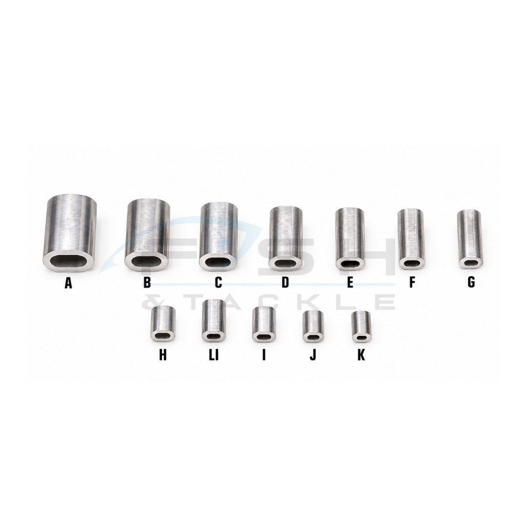 jinkai-aluminum-crimp-sleeves-size-comparison