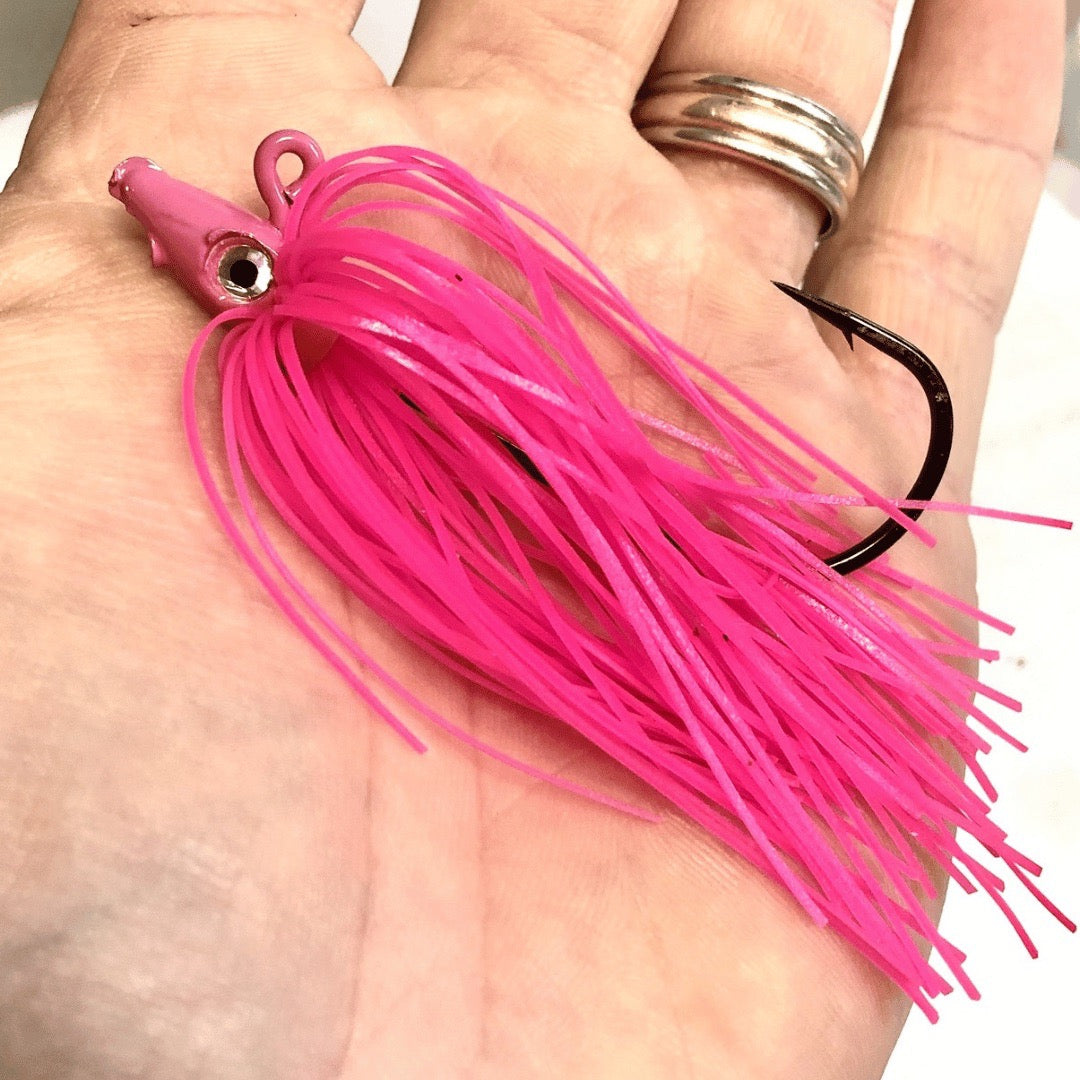 joebaggs-flukie-teaser-jig-pink-hand-size