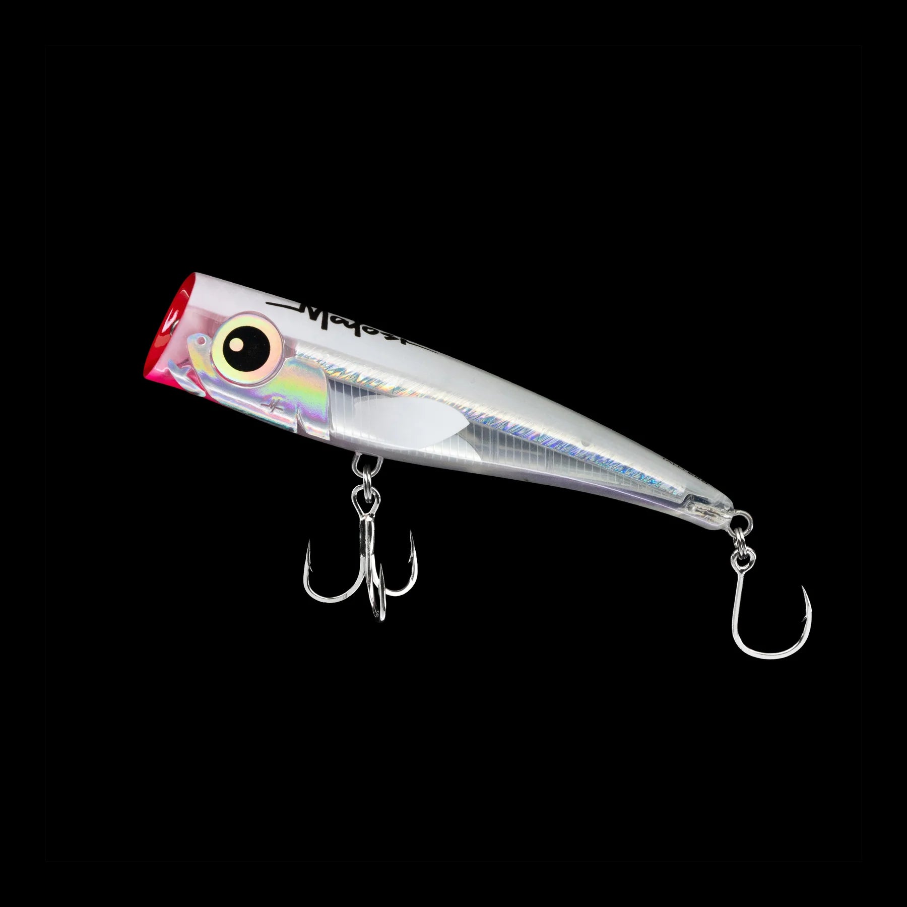 malosi-lures-staple-talo-diving-popper-150mm-albino-white