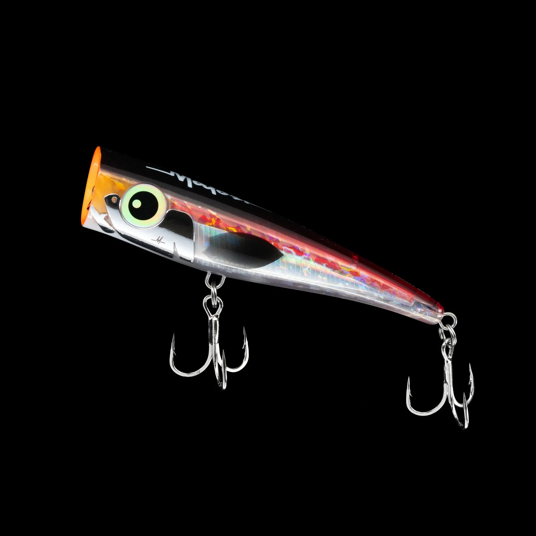 malosi-lures-staple-tyrant-surface-popper-150mm-blaze
