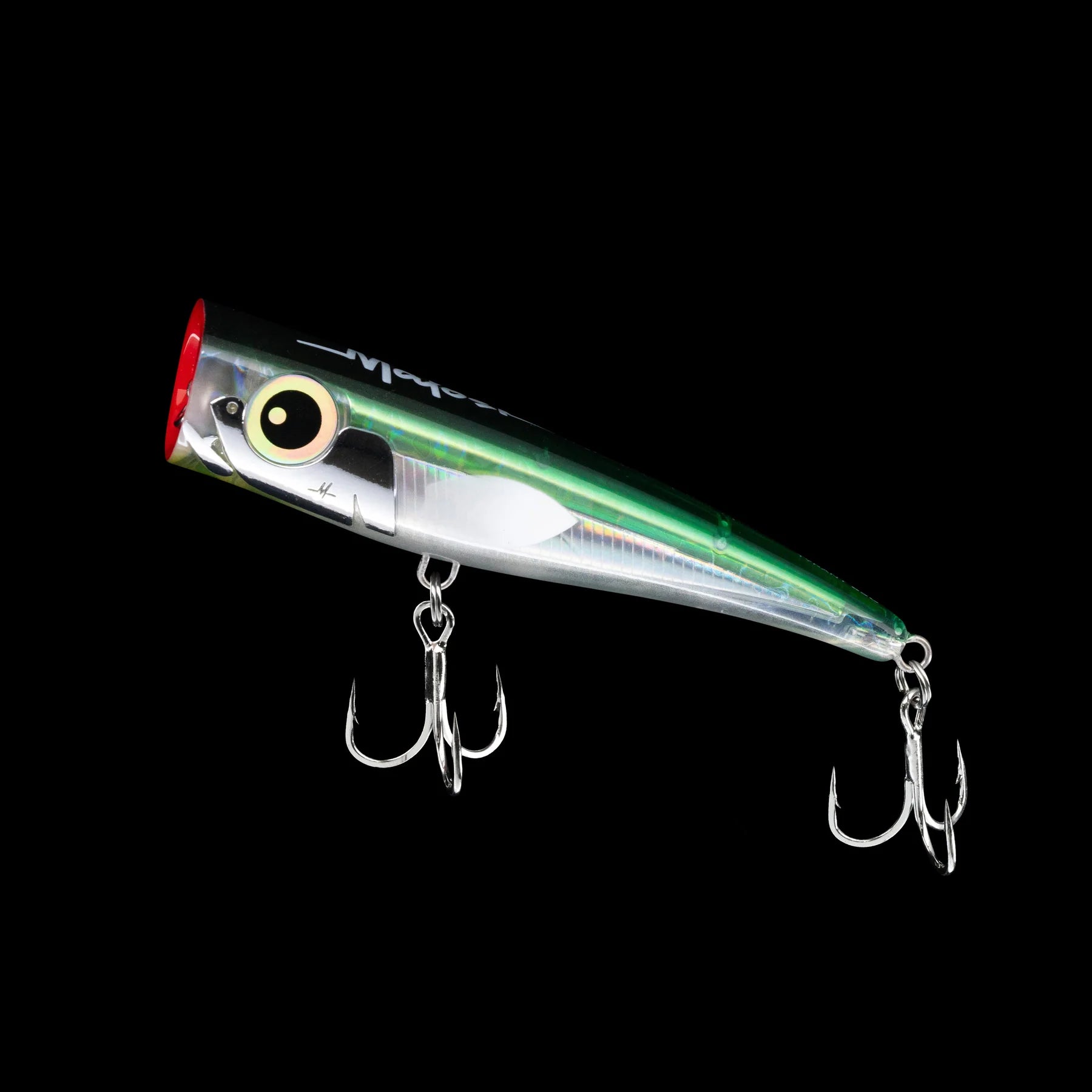 malosi-lures-staple-tyrant-surface-popper-150mm-emerald