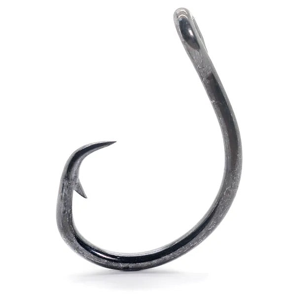 demon fish hooks Mustad 39943NP-BN Demon Perfect Circle Offset 4X Strong Hook 9/0