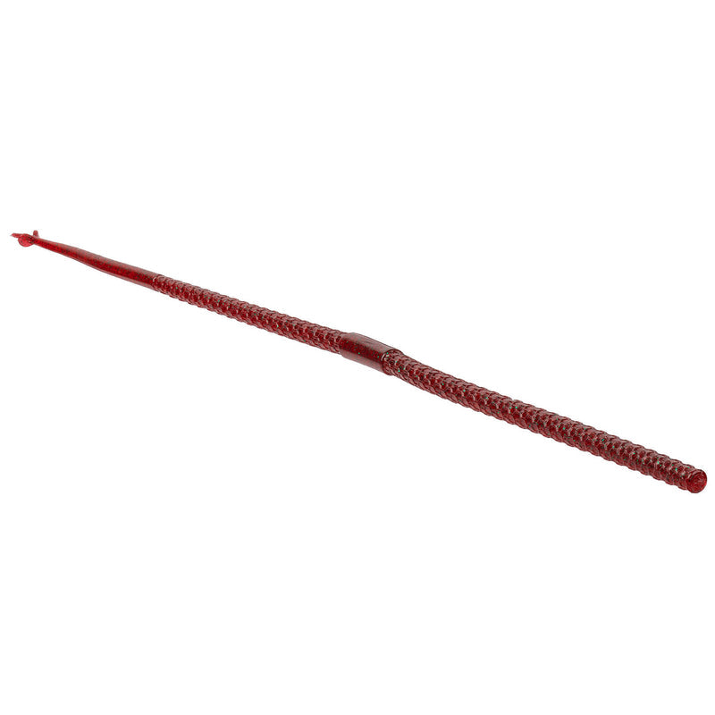 netbait-finiki-prop-shot-15in-freshwater-soft-plastic-worm-red-bug-side