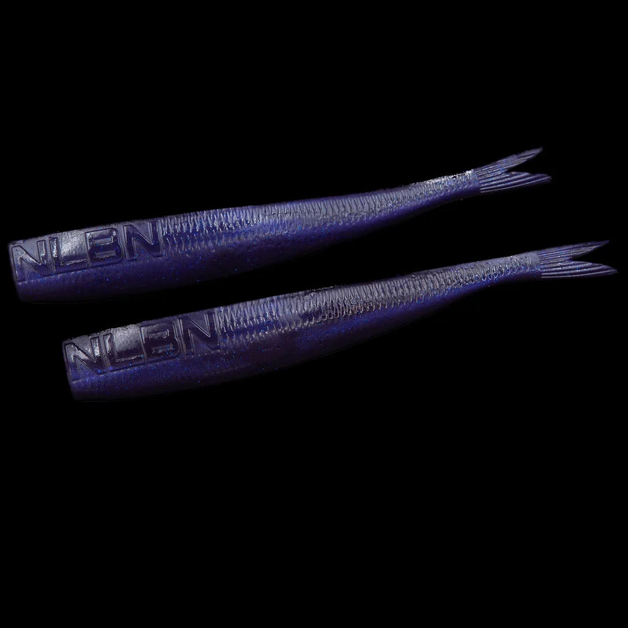 nlbn-8in-straight-tails-soft-plastic-swimbait-purple-haze