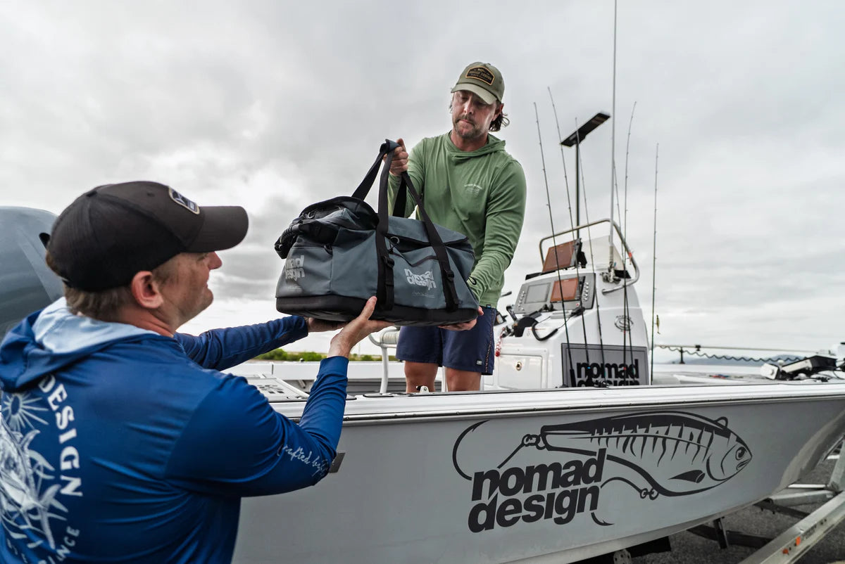 nomad-design-tuff-loader-65L-max-dry-duffel-bag-boat