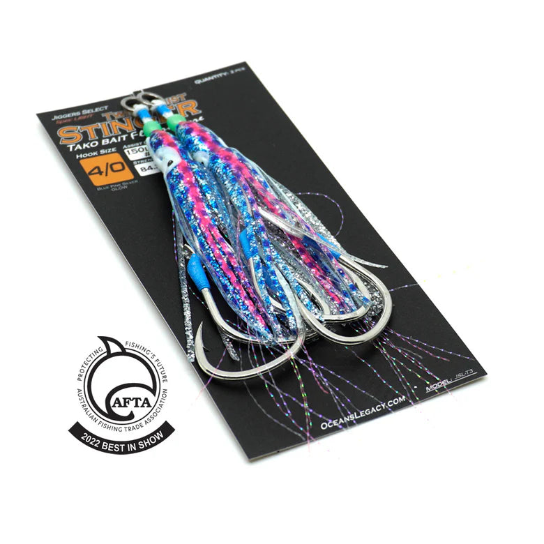 oceans-legacy-tako-bait-stinger-twin-assist-hooks-blue-pink-silver
