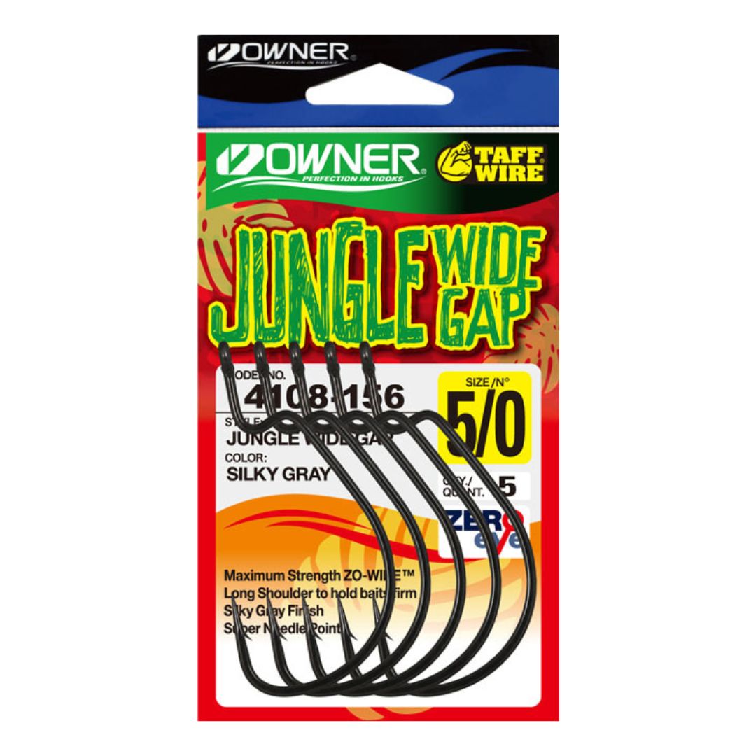 Owner - 4X Strong Jungle Wide Gap Hooks (4108)