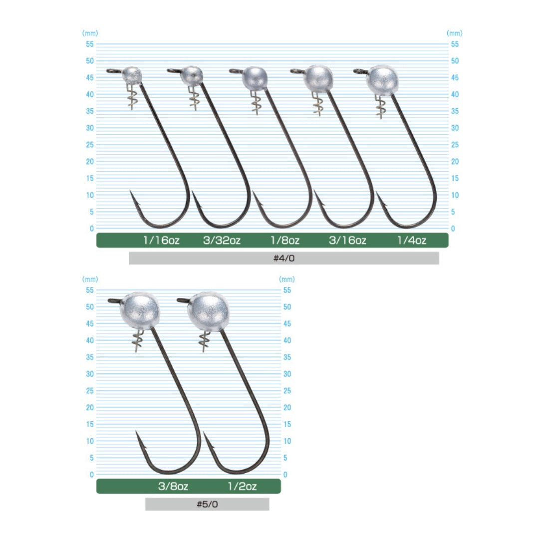 owner-shakey-head-jigs-5151-5151GP-size-chart