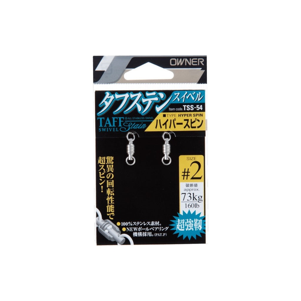 Owner - TAFF Stainless Hyper Spin Swivels