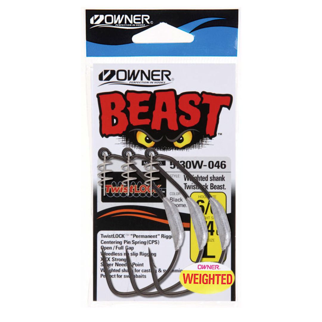 Owner - Beast Weighted Twistlock Hooks (5130W)